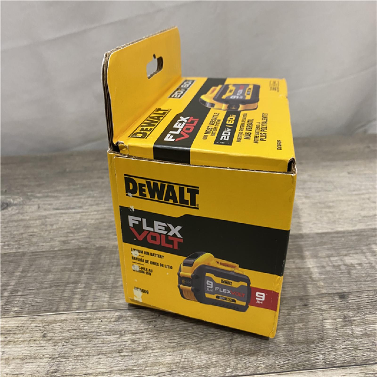 NEW - DEWALT FLEXVOLT 20V/60V MAX Lithium-Ion 9.0Ah Battery