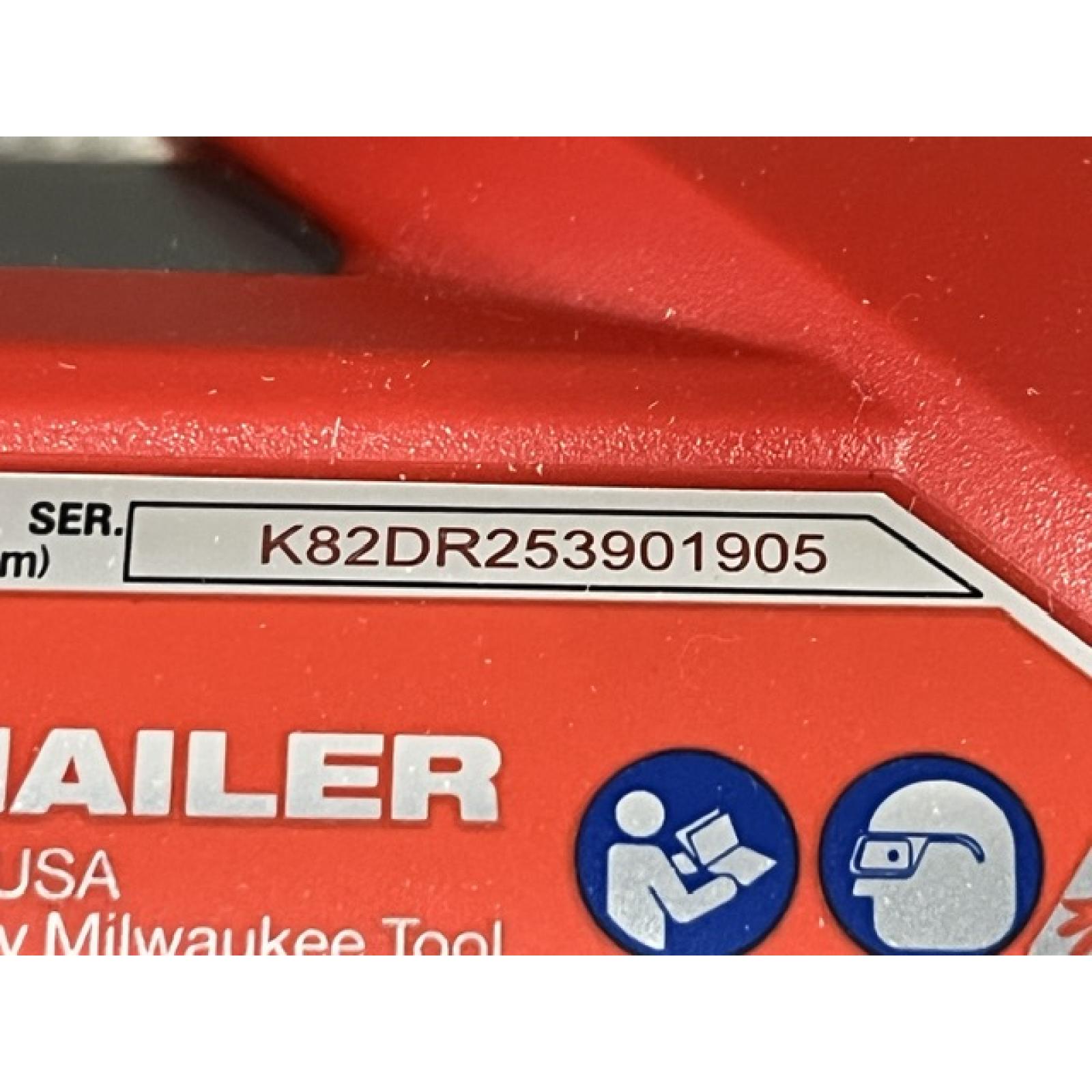 AS-IS Milwaukee FUEL 3-1/2 in 18V 21-Degree Lithium-Ion Brushless Cordless Nailer (Tool Only)