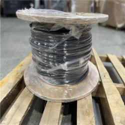 DALLAS LOCATION- AS-IS CERROWIRE 500ft 3 GAUGE BLACK STRANDED THHN COPPER WIRE