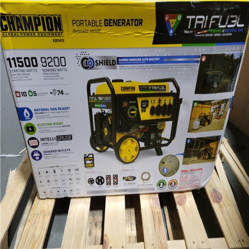 CALIFORNIA AS-IS CHAMPION PORTABLE GENERATOR