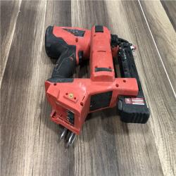AS-IS Milwaukee FUEL 18-Volt Lithium-Ion Brushless Cordless 18-Gauge 1/4 in. Narrow Crown Stapler (Tool-Only)