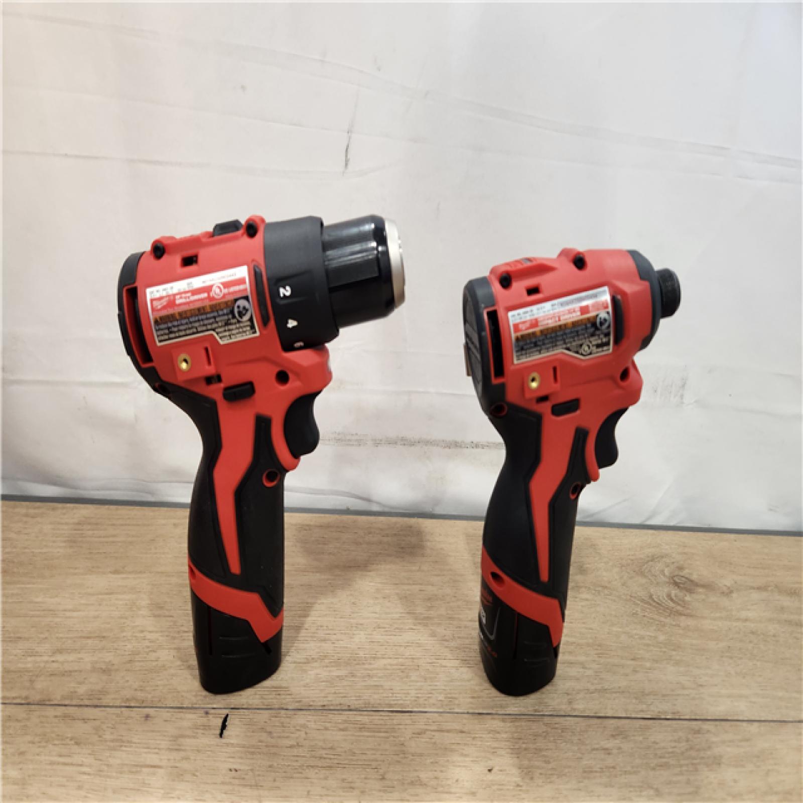 M12 12-Volt Lithium-Ion Brushless Cordless Subcompact Drill and Impact Driver Combo Kit W/2 Batteries and Bag (2-Tool)