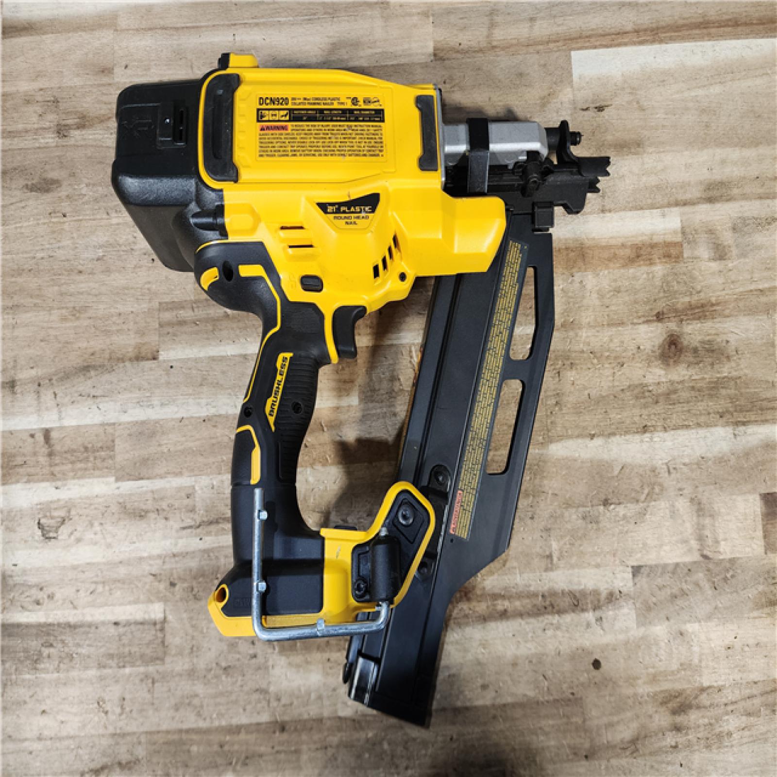HOUSTON LOCATION - AS-IS DEWALT 20-Volt 21° Cordless Framing Nailer (Tool-Only)