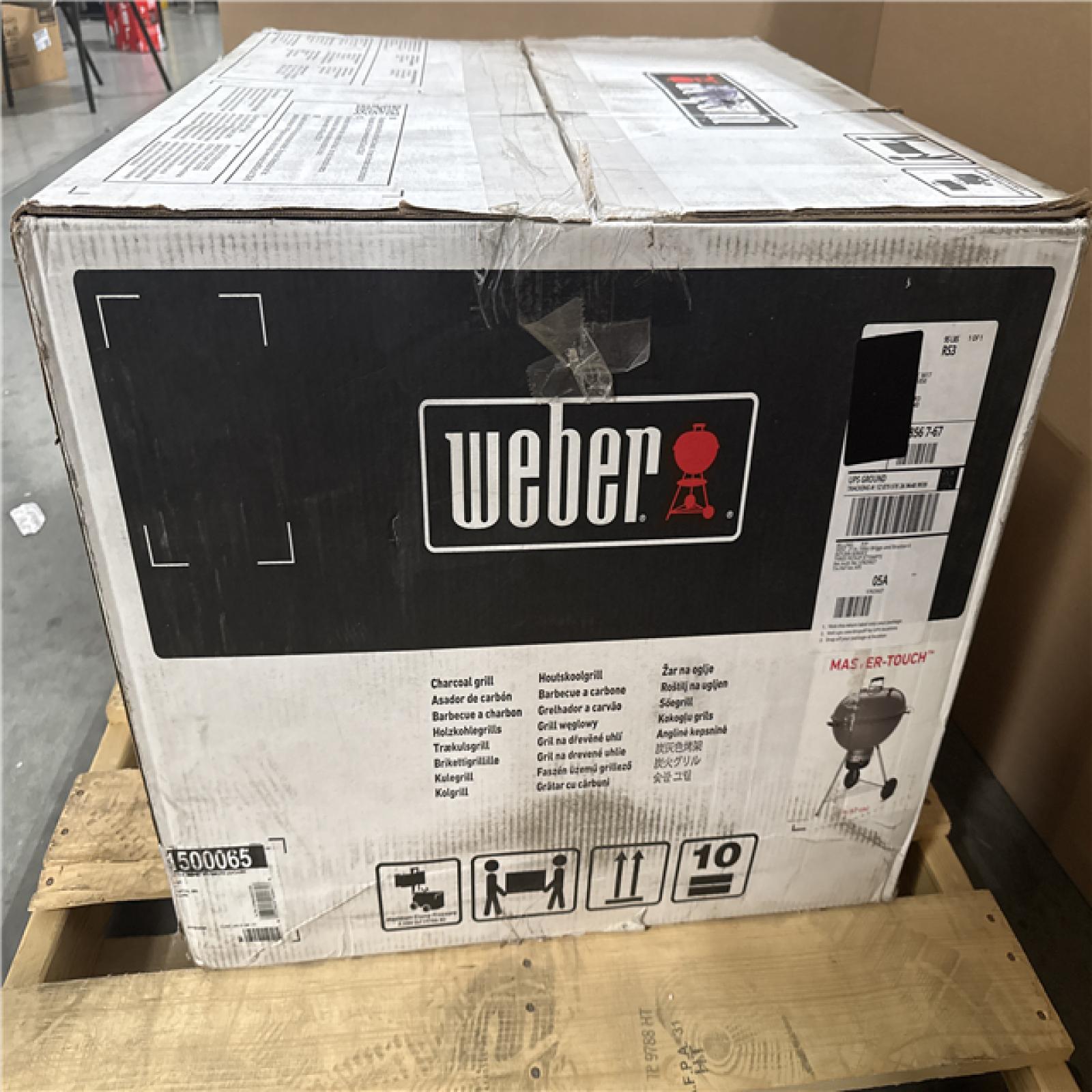 CALIFORNIA AS-IS WEBER MASTER TOUCH GRILL HOME IMPROVEMENT PALLET