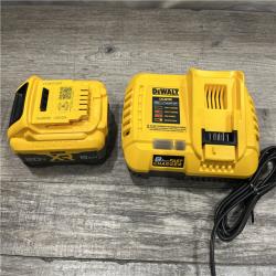 AS-IS DEWALT 20V MAX XR Power-Pack Lithium-Ion Starter Kit with 8. 0Ah Battery and Charger