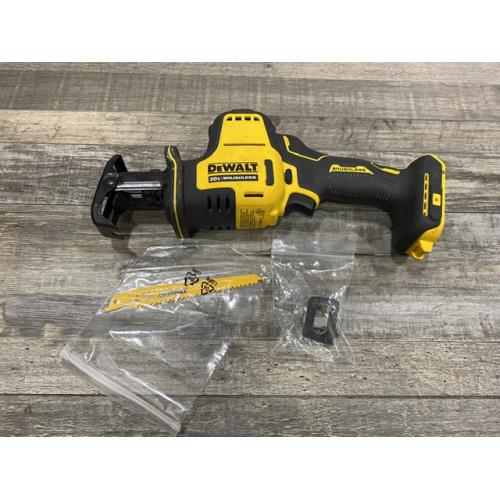 AS-IS DEWALT ATOMIC 20V MAX Cordless Brushless Compact Reciprocating Saw (Tool Only)