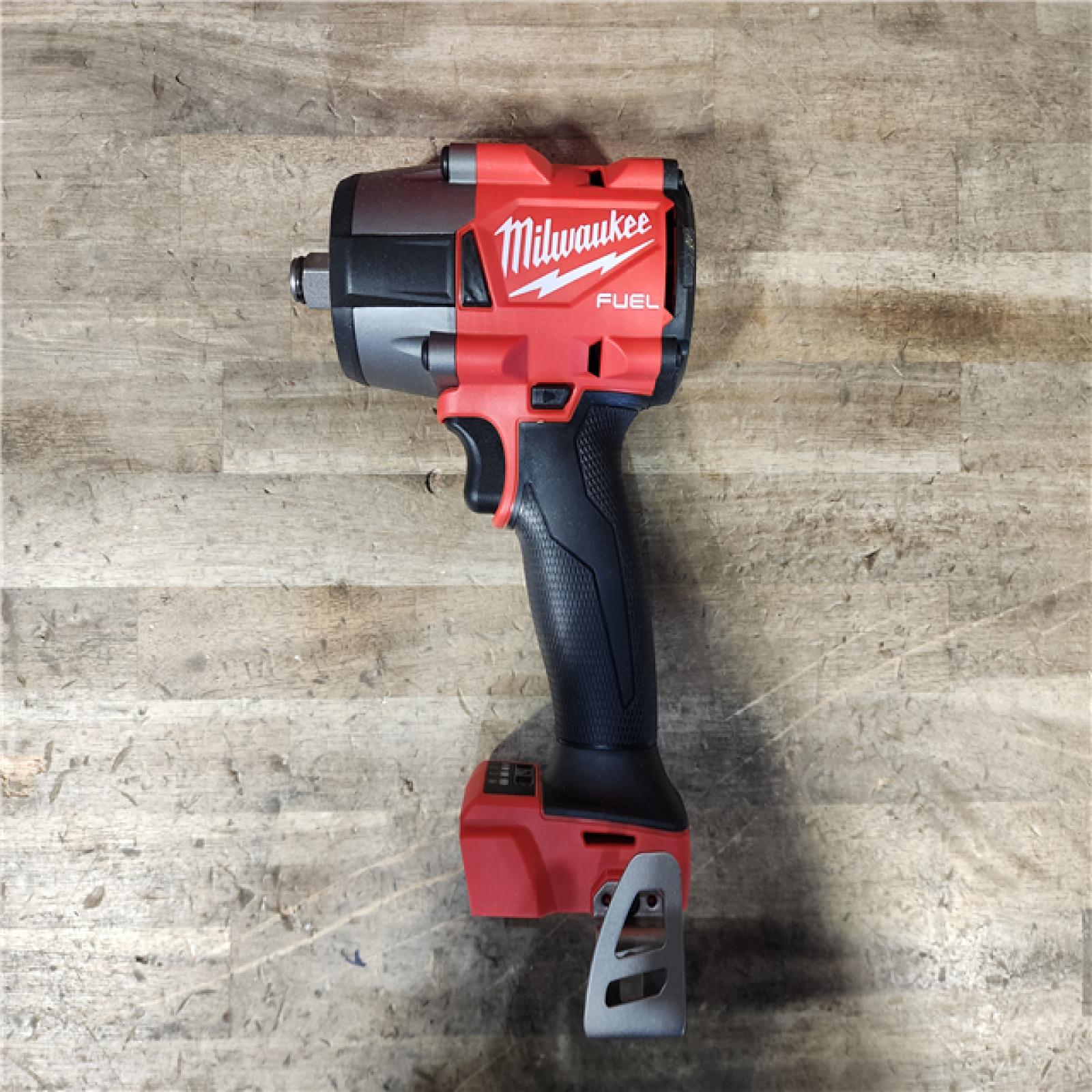 HOUSTON LOCATION - AS-IS Milwaukee 2962-20  M18 18V Fuel 1/2 Mid-Torque Impact Wrench Cordless Lithium-Ion Brushless (Tool-Only)