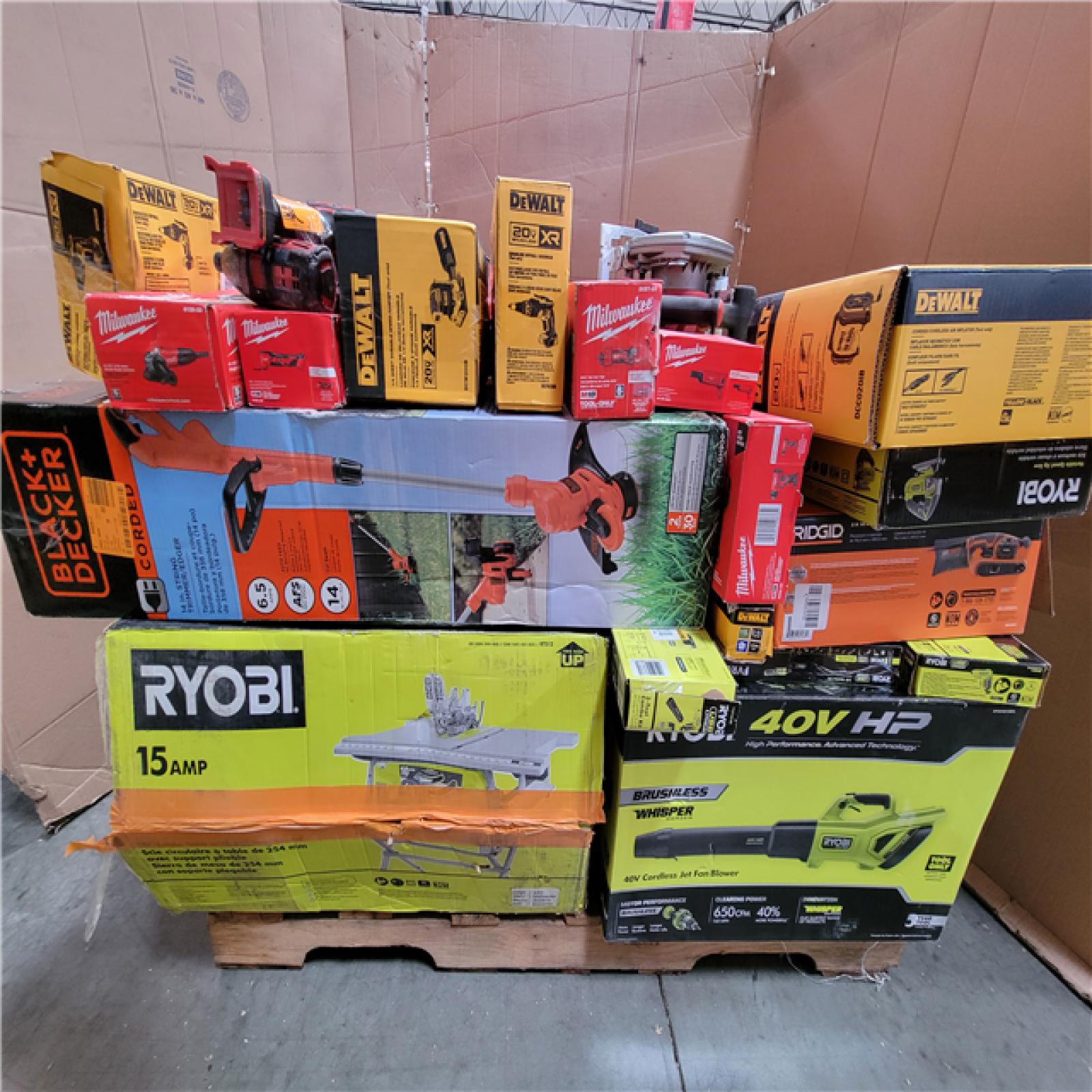 CALIFORNIA AS-IS TOOL PALLET