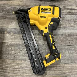 AS-IS DEWALT 20V MAX XR Lithium-Ion Cordless 2-1/2 in. 15-Gauge Finish Nailer Kit