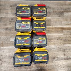 HOUSTON LOCATION - AS-IS DEWALT BATTERY PACK QTY - 8