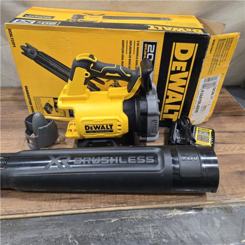 AS-IS DeWalt Brushless Cordless Battery Powered Handheld Leaf Blower KIT