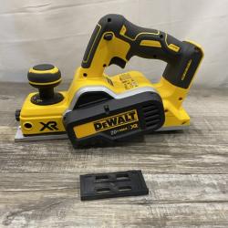 AS-IS DEWALT 20V MAX XR Cordless Brushless 3-1/4 in. Planer (Tool Only)