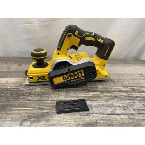 AS-IS DEWALT 20V MAX XR Cordless Brushless 3-1/4 in. Planer (Tool Only)