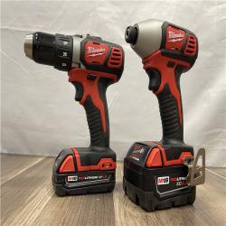 AS-IS Milwaukee 18V Lithium-Ion Cordless Combo Kit