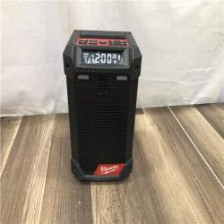 AS-IS Milwaukee 12-Volt Lithium-Ion Cordless Bluetooth/AM/FM Jobsite Radio with Charger