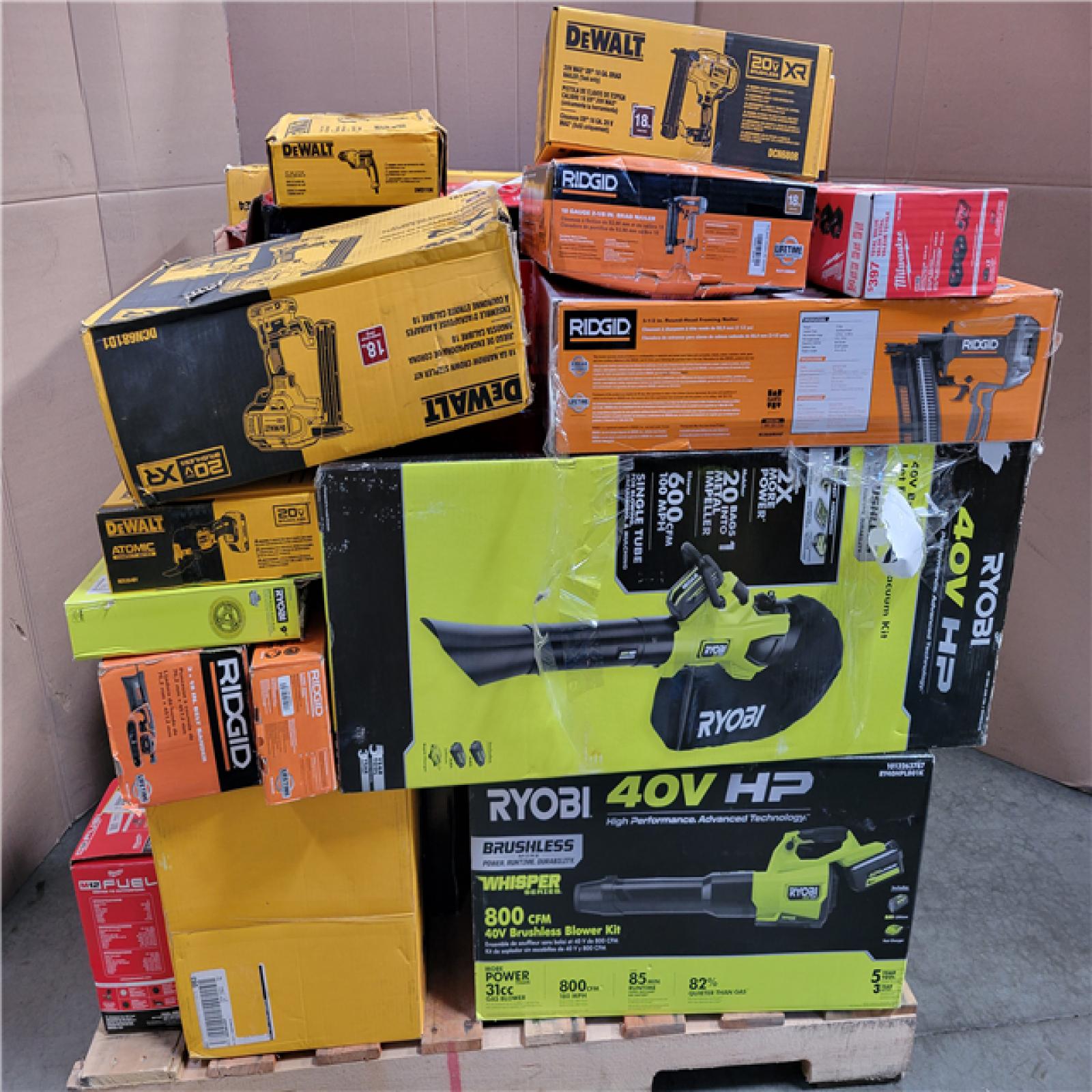 CALIFORNIA AS-IS TOOL PALLET