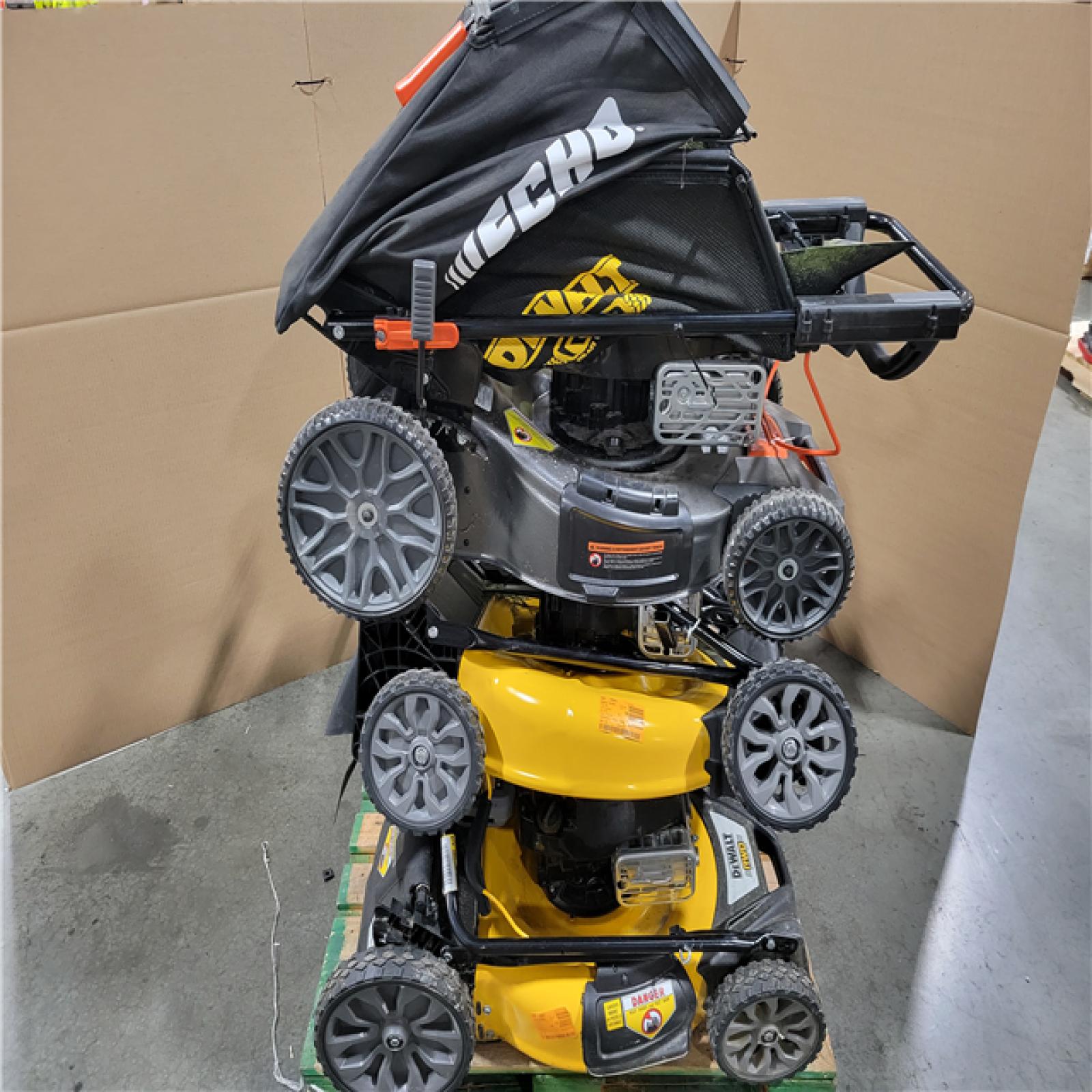 CALIFORNIA AS-IS OUTDOOR POWER EQUIPMENT