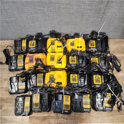 HOUSTON LOCATION - AS-IS DEWALT BATTERY CHARGER PACK QTY - 20