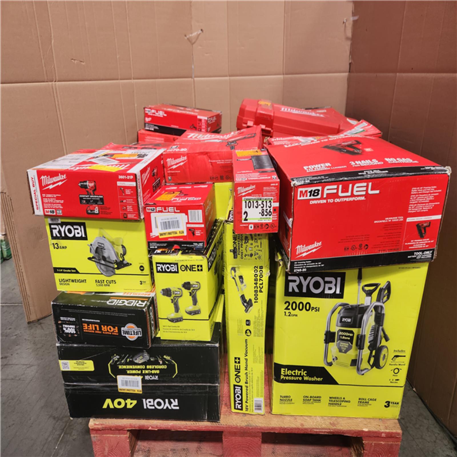 CALIFORNIA AS-IS TOOL PALLET