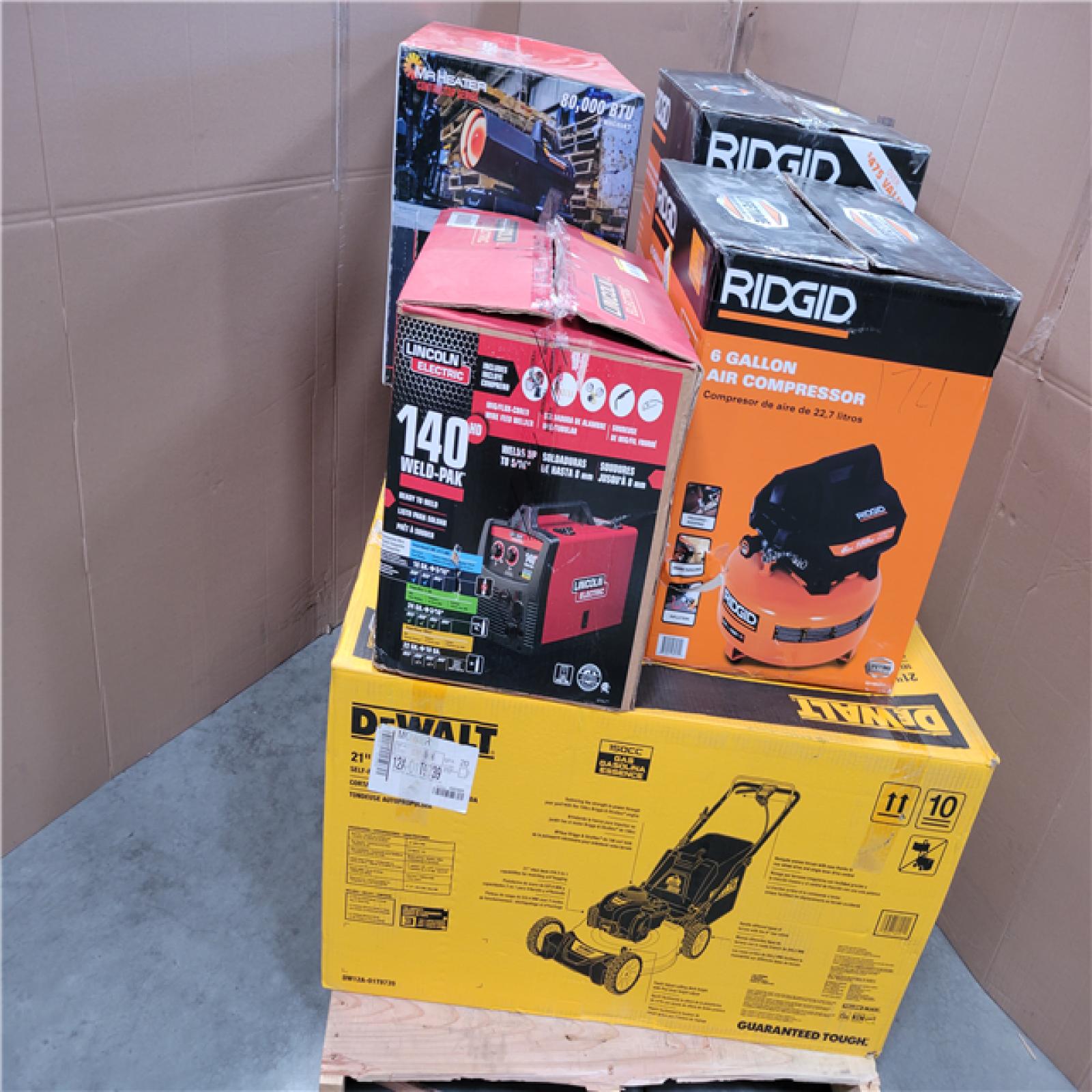 CALIFORNIA AS-IS OUTDOOR POWER EQUIPMENT