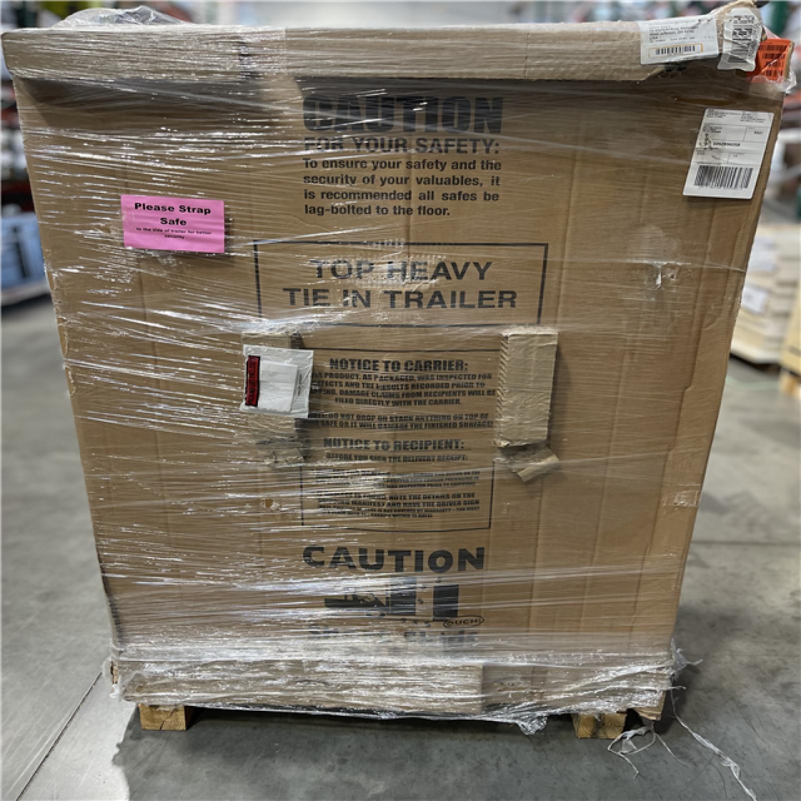 DALLAS LOCATION - LIBERTY SAFE Federal 48-Gun 75-Min fire rating EMP E-Lock  60.5 in. H x 42 in. W x 22 in. D  Gray Marble Gun Safe