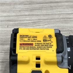 AS-IS DEWALT ATOMIC 20-Volt MAX Cordless 1/2 in. Drill Driver (Tool-Only)