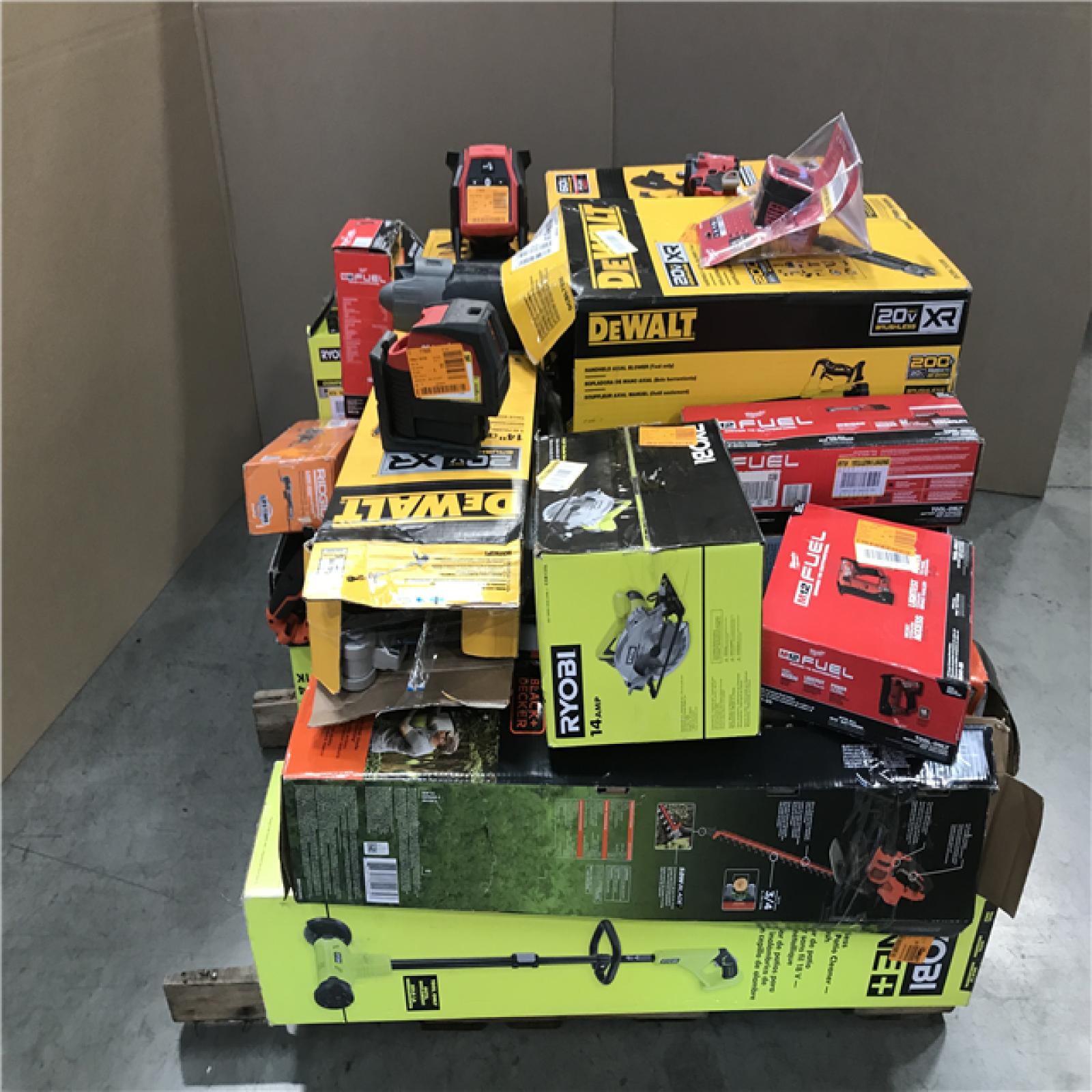 CALIFORNIA AS-IS TOOL PALLET