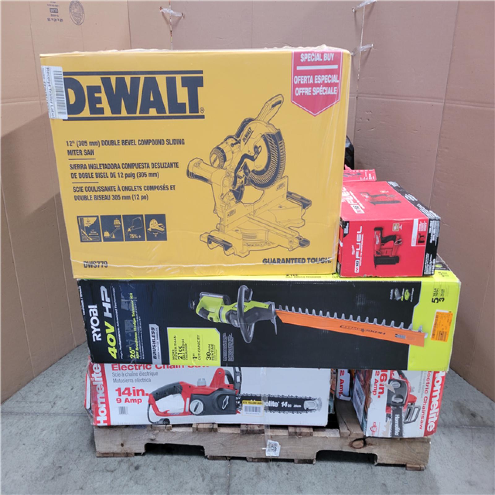 CALIFORNIA AS-IS TOOL PALLET