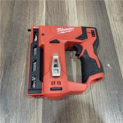 AS IS Milwaukee M12 3/8  Crown Stapler (Tool Only)
