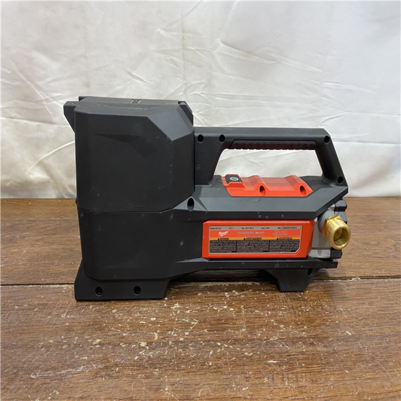 AS-IS M18 18-Volt 1/4 HP Lithium-Ion Cordless Transfer Pump (Tool Only)