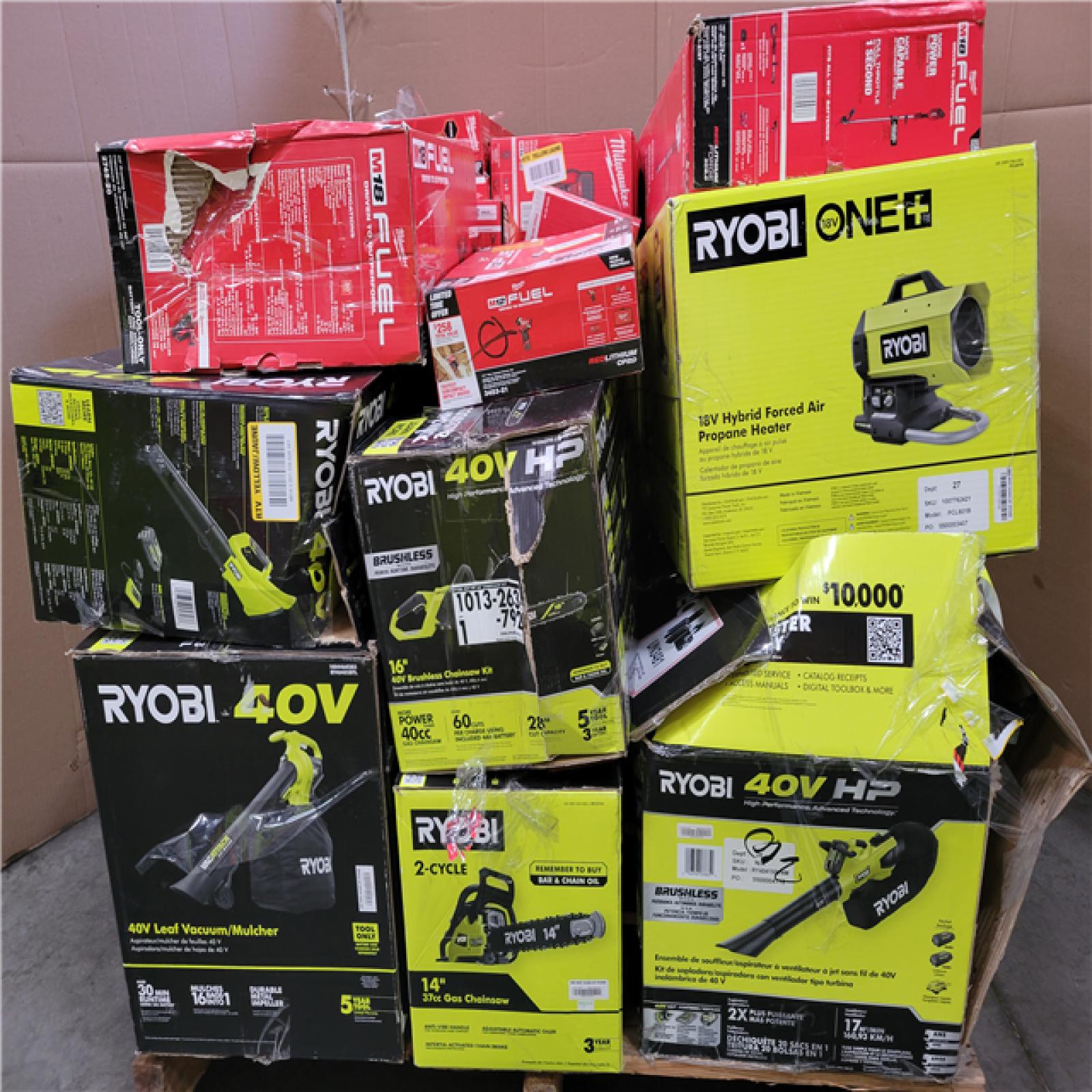 CALIFORNIA AS-IS TOOL PALLET