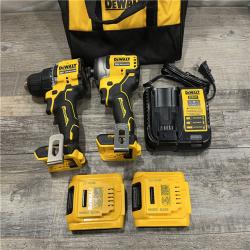 AS-IS DEWALT ATOMIC 20-Volt MAX Lithium-Ion Cordless Combo Kit