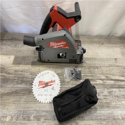 AS-IS Milwaukee  FUEL 18V Lithium-Ion Cordless Brushless 6-1/2 in. Plunge Cut Track Saw (Tool-Only)