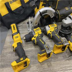 AS-IS DEWALT 20V Lithium-Ion Cordless 8-Tool Combo Kit