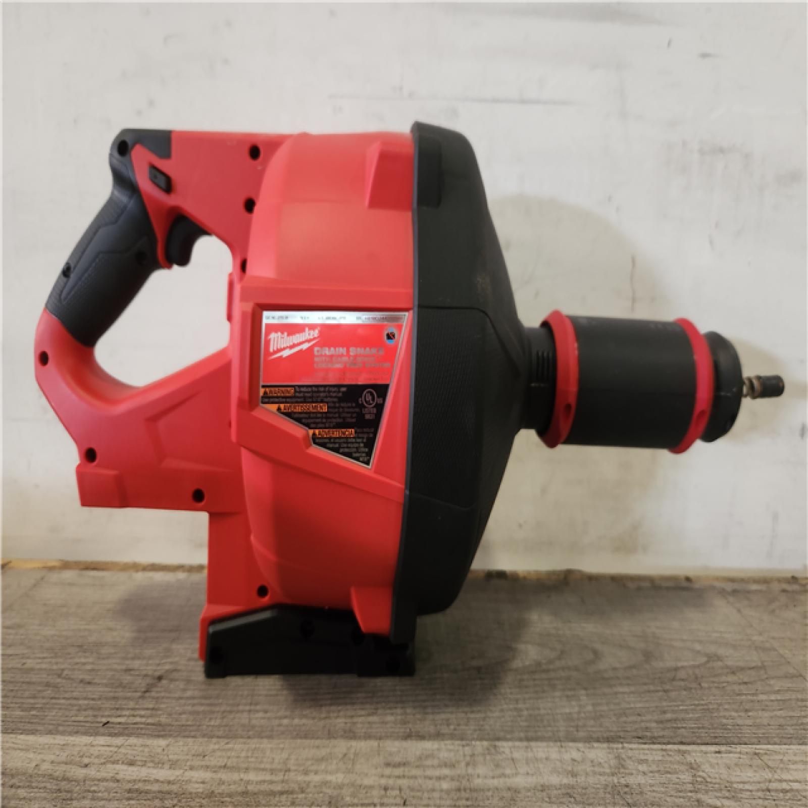 Phoenix NEW Milwaukee M18 FUEL 18-Volt Lithium-Iron Cordless Plumbing Drain Snake Auger Kit with w/ CABLE DRIVE & 5/16 in. x 35 ft. Cable