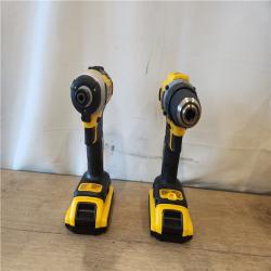 AS-IS- DEWALT ATOMIC 20-Volt MAX Lithium-Ion Cordless (2-Tool) Combo Kit