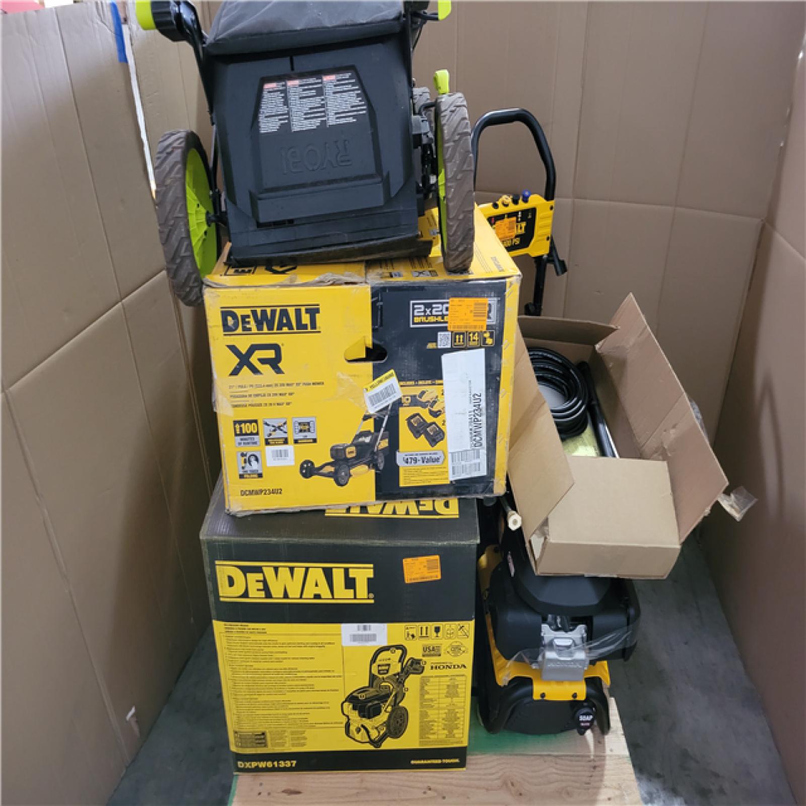 CALIFORNIA AS-IS OUTDOOR POWER EQUIPMENT