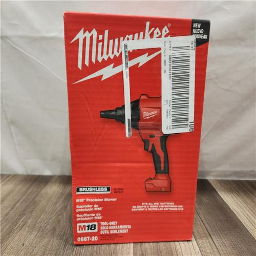 NEW- M18 18V Lithium-Ion 570 MPH Brushless Cordless Precision Blower with Variable Speed Trigger and Trigger Lock