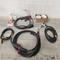 Phoenix Location Lincoln Electric 140 Amp LE31MP Multi-Process Stick/MIG/TIG Welder Kit with Magnum Pro 100L Gun, Sample Spool , 2 Flux-Cored Wire, 120V