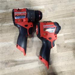 HOUSTON LOCATION - AS-IS (APPEARS LIKE NEW) Milwaukee 3497-22 12V Brushless Hammer Drill and Impact Driver Combo Kit