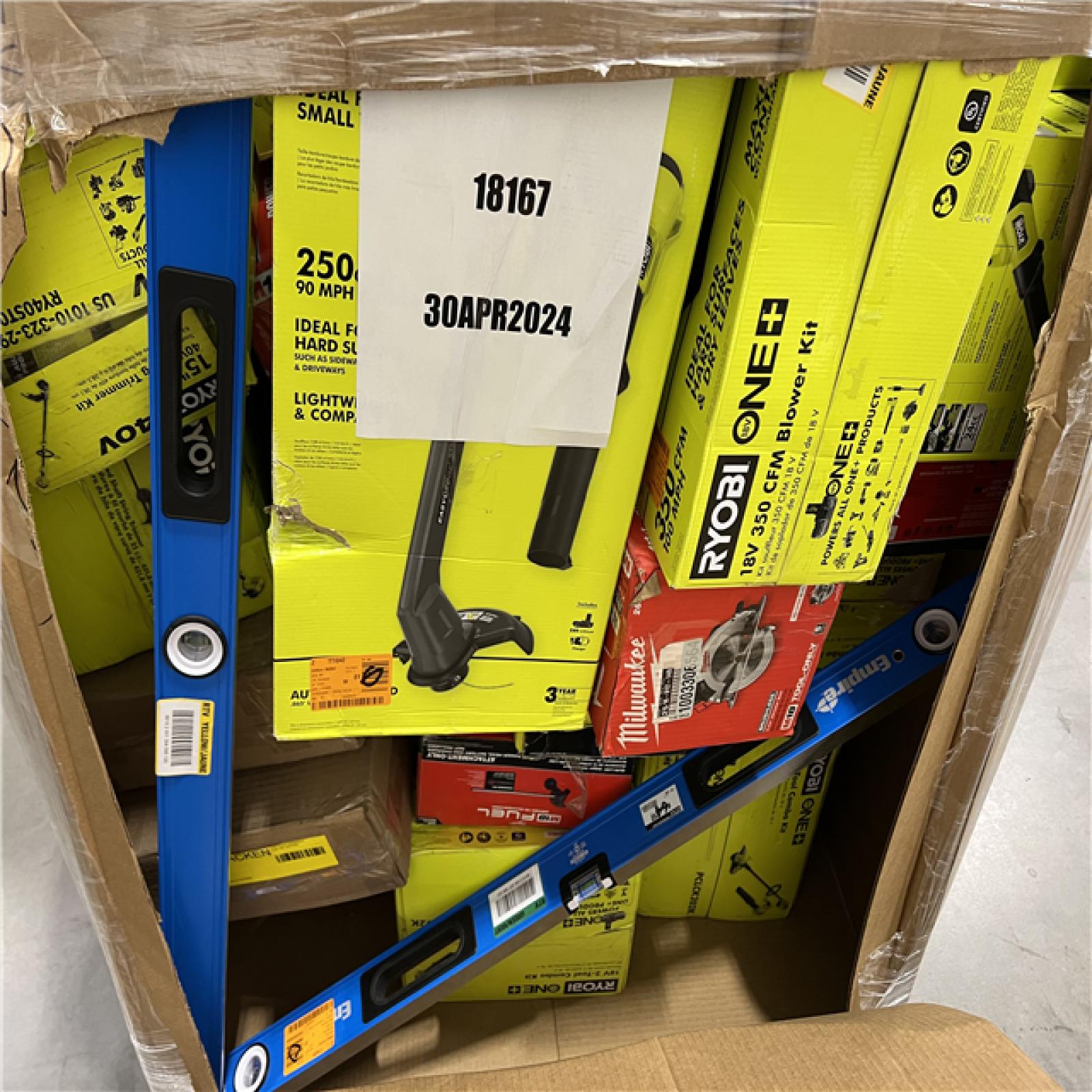 DALLAS LOCATION - AS-IS TOOL PALLET