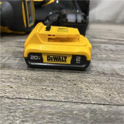 AS-IS DEWALT 20V MAX XR 16-Gauge Electric Cordless Angled Finishing Nailer Kit
