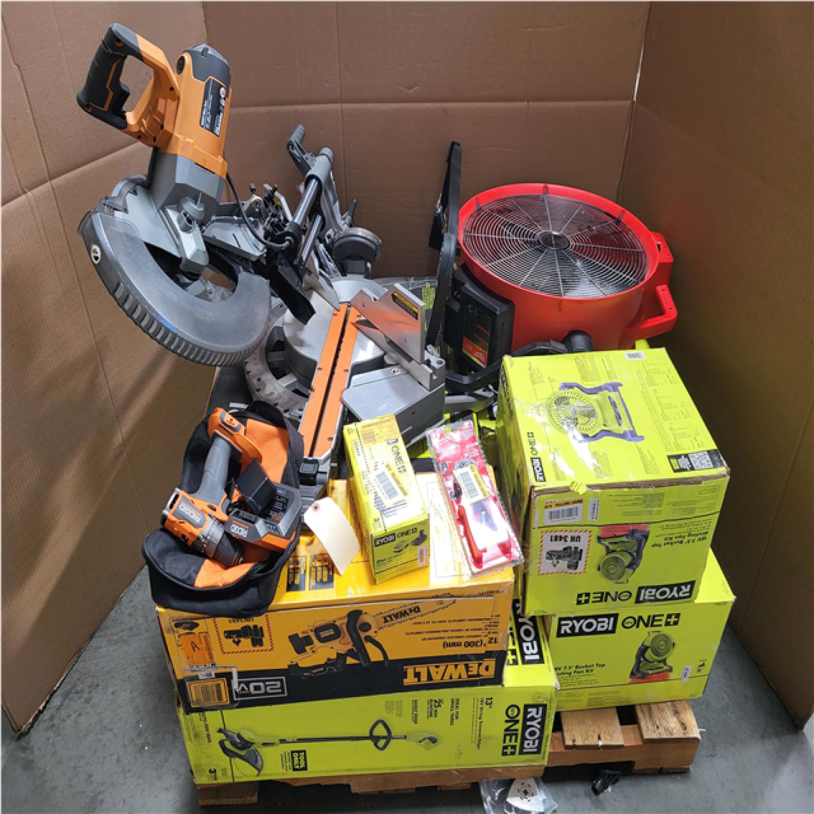 CALIFORNIA- AS-IS TOOL PALLET