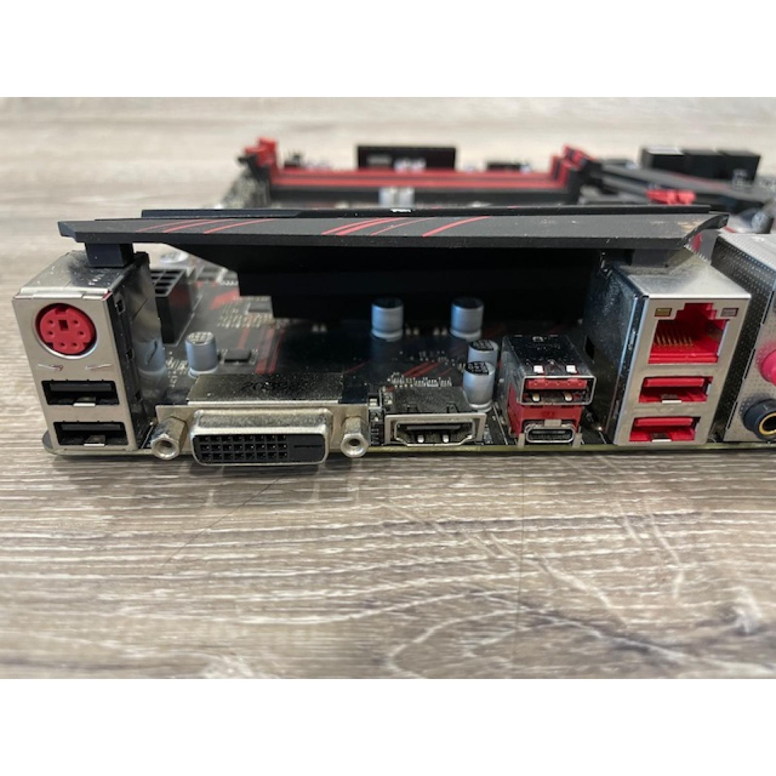 AS-IS MSI MPG Z390 Gaming Plus LGA1151 M.2 USB 3.1 Gen 2 DDR4 HDMI DVI CFX ATX Z390 Gaming Motherboard