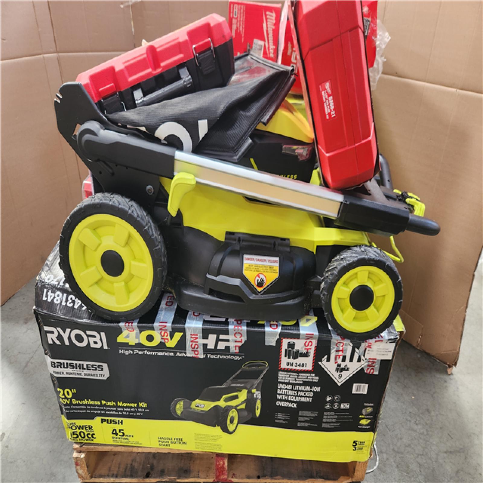 CALIFORNIA AS-IS TOOL PALLET