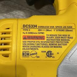 AS-IS DEWALT 20V MAX XR Cordless Brushless Jigsaw (Tool Only)