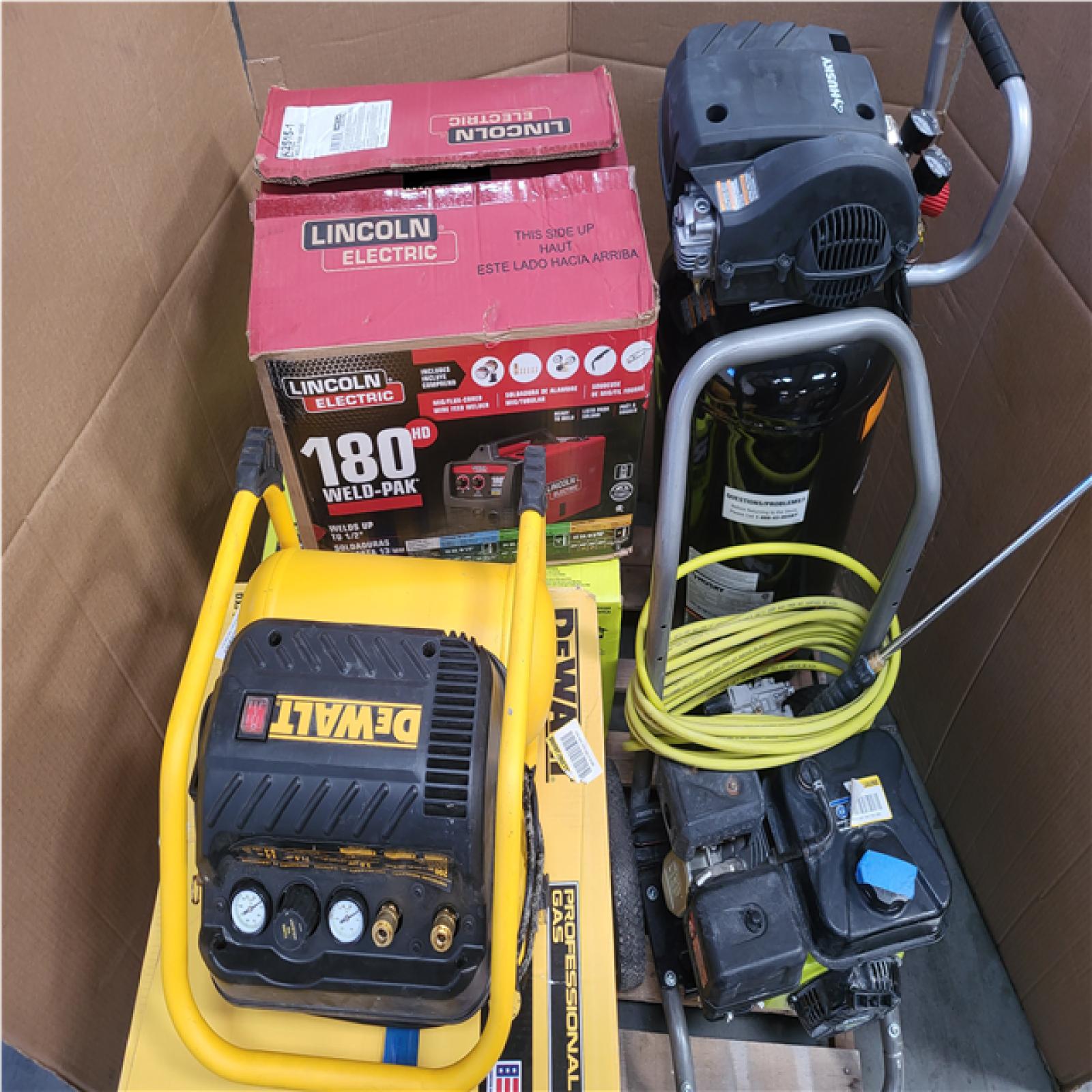 CALIFORNIA AS-IS OUTDOOR POWER EQUIPMENT