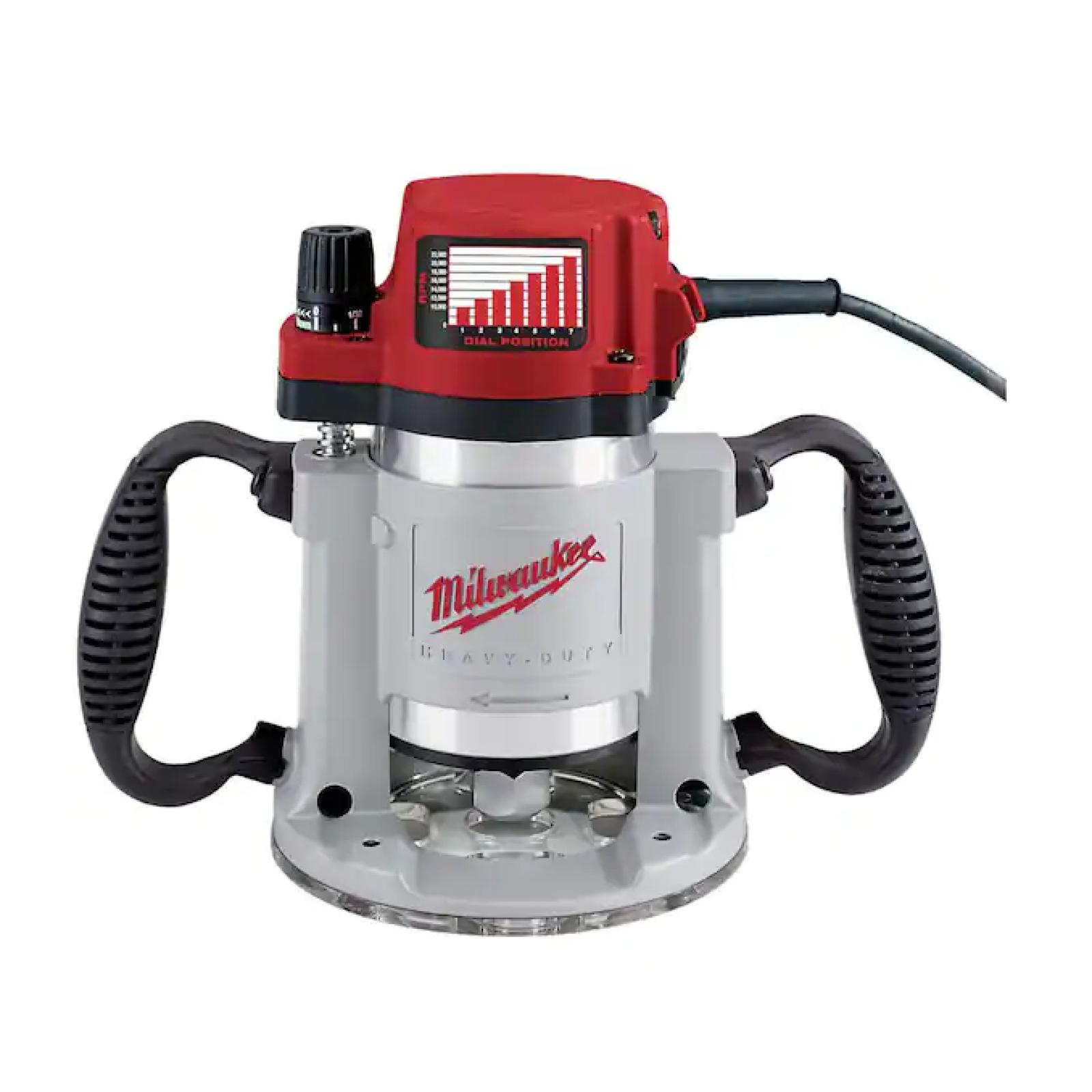 AS-IS Milwaukee 3-1/2 Max HP Fixed-Base Production Router