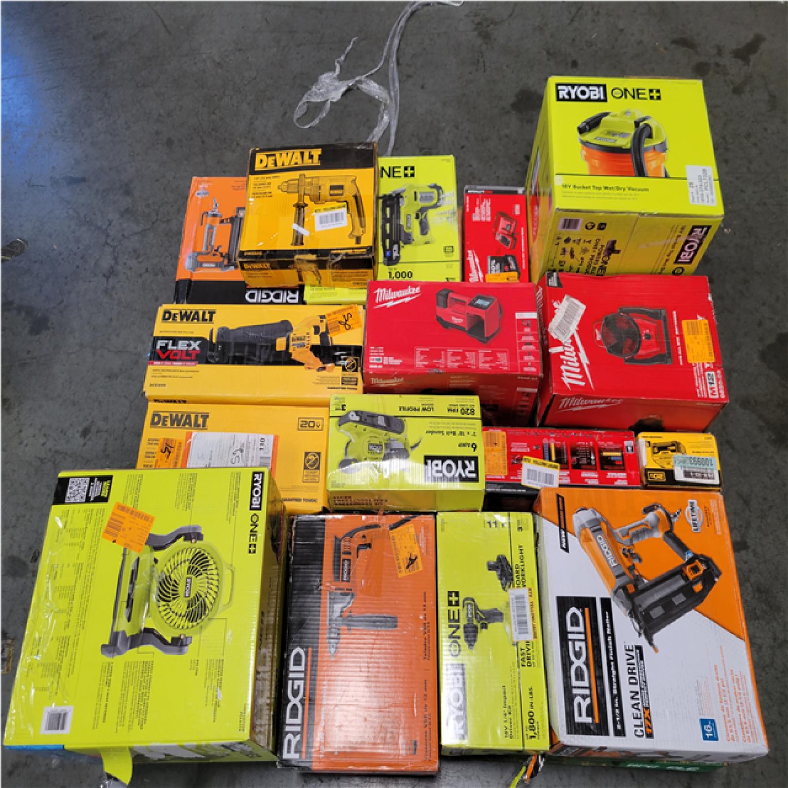 CALIFORNIA AS-IS TOOL PALLET