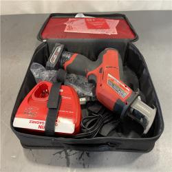 AS-IS - Milwaukee M12 FUEL 12-Volt Lithium-Ion Brushless Cordless HACKZALL Reciprocating Saw Kit
